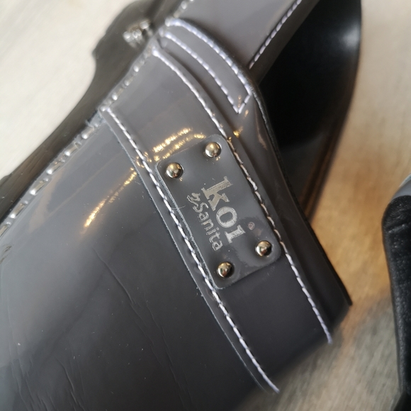 NEW! KOI Sanita Women's Lindsey Professional Clogs Nursing Shoes Patent leather - Picture 12 of 16